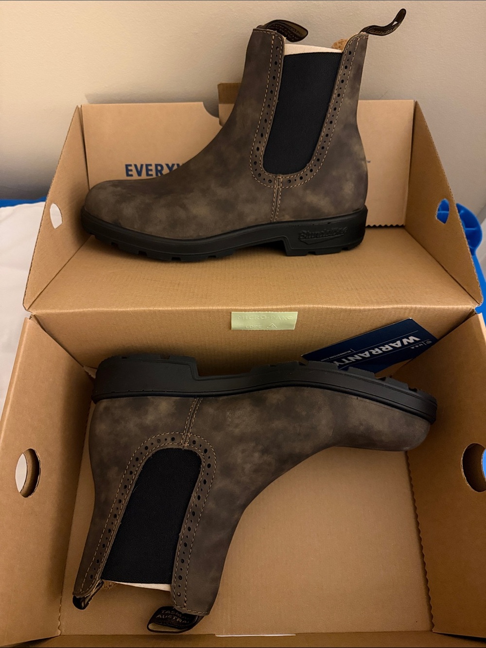 Blundstone Dark Brown Women's Chelsea Winter Boots